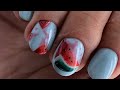 Юлины ногти [3] | Рисуем надменный арбузик | Patrisa Nail