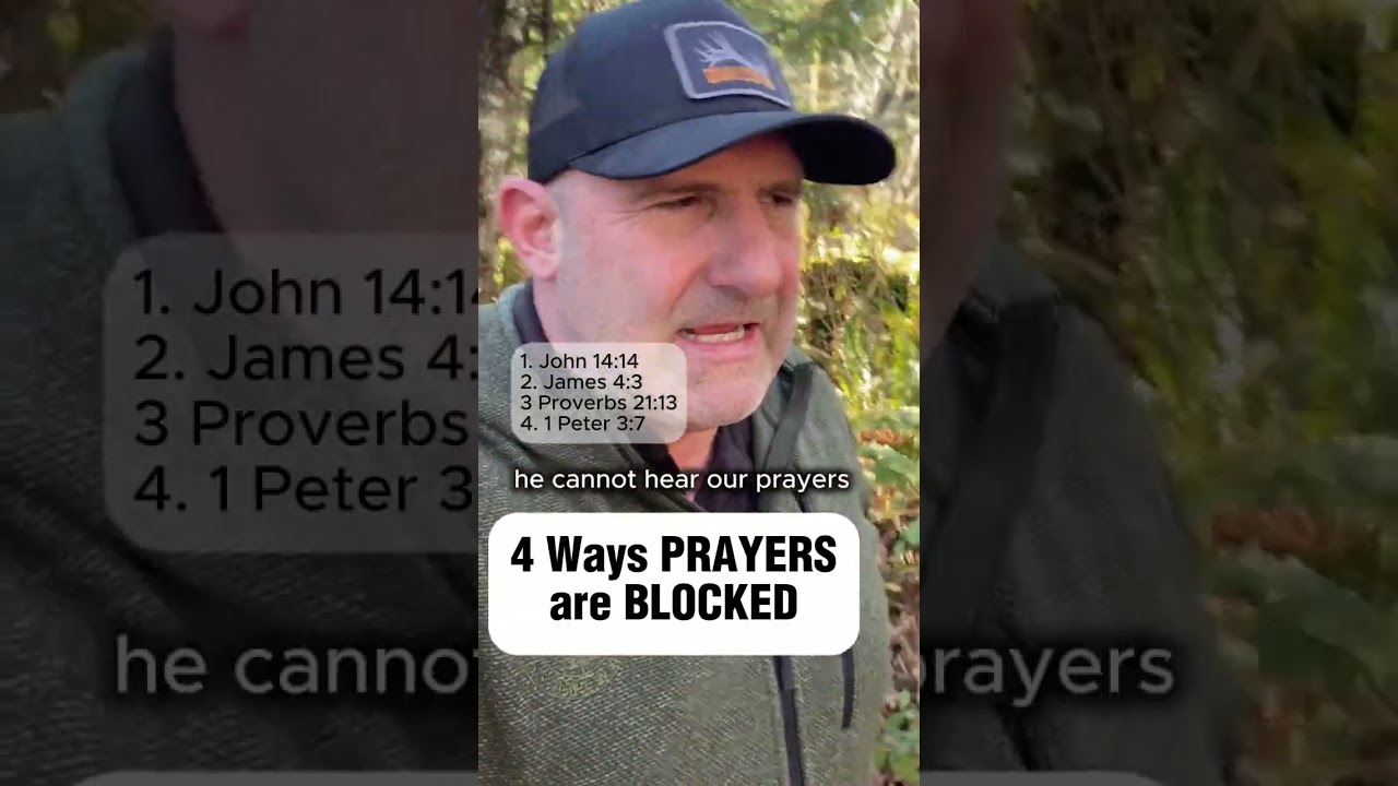 Why God WON'T HEAR your prayers!