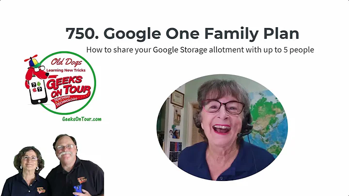 Google One Family Plan  Tutorial Video 750