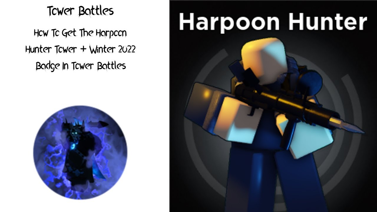 (EVENT) HOW TO GET THE HARPOON HUNTER TOWER + WINTER 2022 BADGE IN