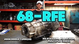 2008 Dodge Cummins 2500 -  68RFE Teardown, 5th Gear Slip, No Lockup