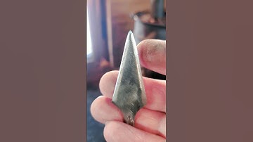 Arrowhead Made From Spoon