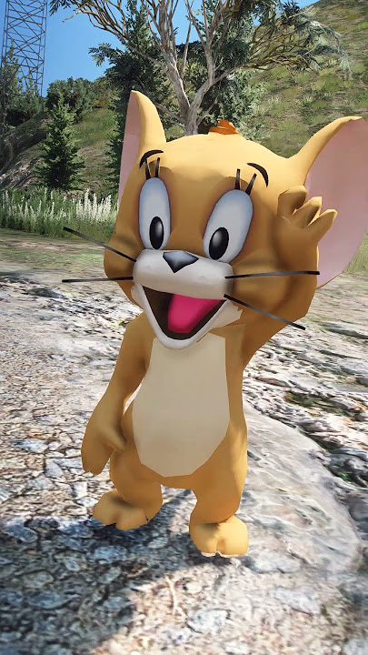 GTA V TOM AND JERRY THOMAS THE TRAIN IS COMING! #shorts