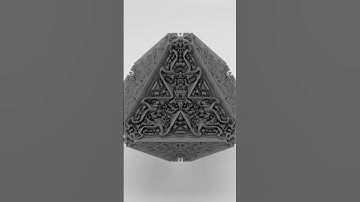 3D Continuous Cellular Automaton (4) #houdini #redshift3d #cellularautomaton