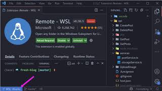 How to speed up Remote-Containers on Windows