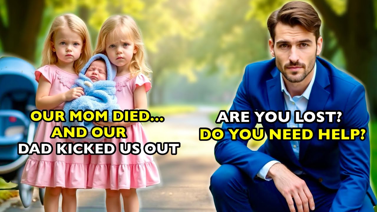 Two Girls alone in the park with a baby— the Millionaire CEO instantly knew something was wrong.
