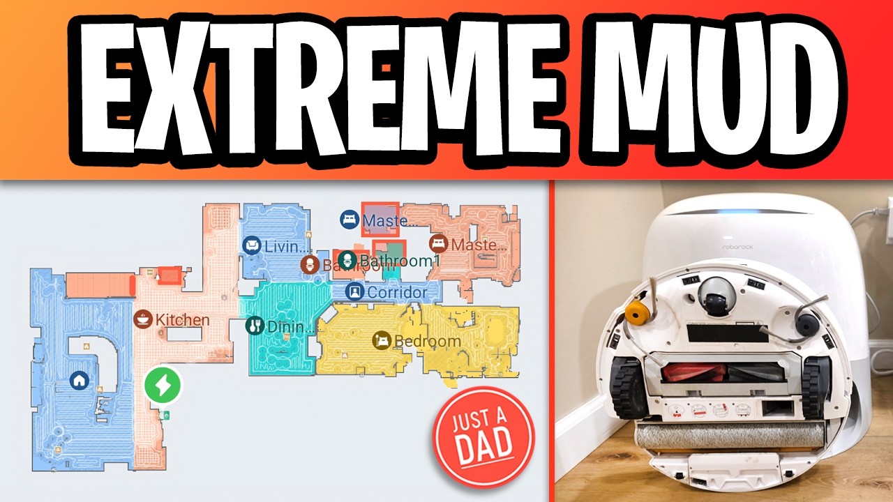 Roborock Curv 2 против EXTREME Mud! Тест очистки нескольких полов 🔥