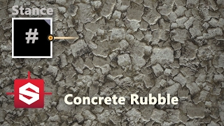 Concrete Rubble - Substance Designer Material Breakdown