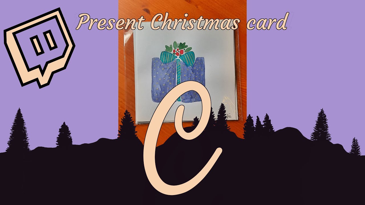 Make a present Christmas card YouTube