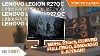 Curved, 27Inch, 2K, 180Hz Cuma 3Jt Lenovo Legion R27Qc-30