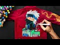 How I Draw Anime character on Clothes like a PRO!