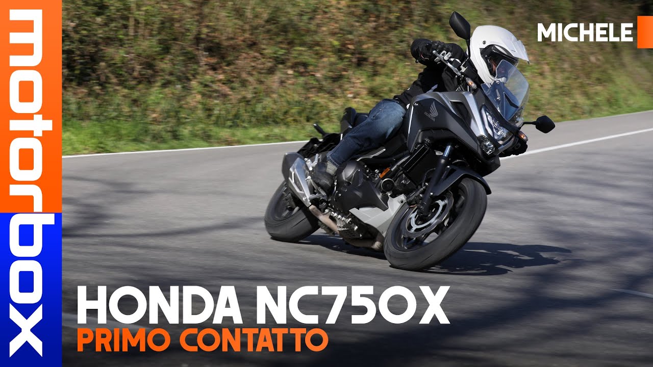 Honda NC750X 2021 | Un po' scooter, molto moto. La prova - YouTube