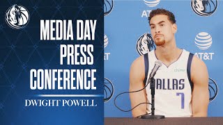 Dwight Powell | 24-25 Media Day Press Conference | 9/30/24