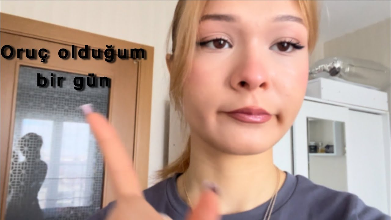 Oruç vlog/gece yemek yemeden oruç tutmak 