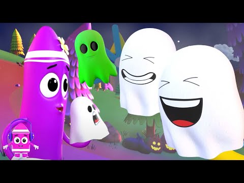 Cinq Petits Fantômes et Fantasmagorique Chanson pour Bébés