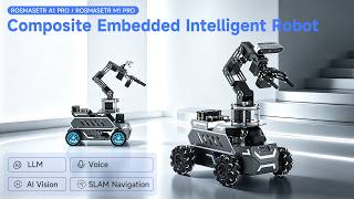 ROSMASTER M1 Pro & A1 Pro | AI LLM Robots for autonomous driving and interaction