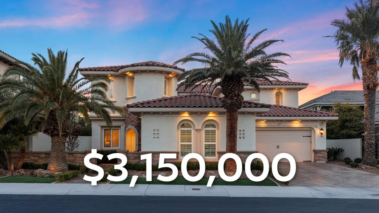 Luxury Living in Red Rock Country Club | $3,150,000 Dream Home Tour