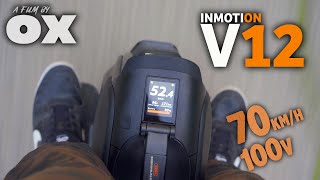 ☢⚡SUPER REVIEW Inmotion V12 70 km/h Electric Unicycle  EWHEEL