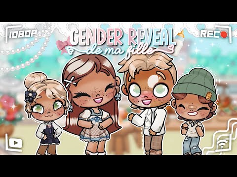La *GENDER REVEAL* de ma fille 🩵🥹🩷 || with voice 🍒🤍 || avatar world 🫶🏼🎀