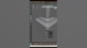 Autodesk Maya Basics Tutorial - Bevel Tool in Maya #shorts #youtubeshorts #viral