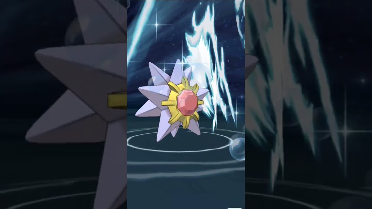 Pokemon Masters Ex ll Evolution Starmie Bubble Beam💧🌀💥🔥