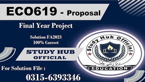ECO619 Project Proposal fa2023  eco619 eco619