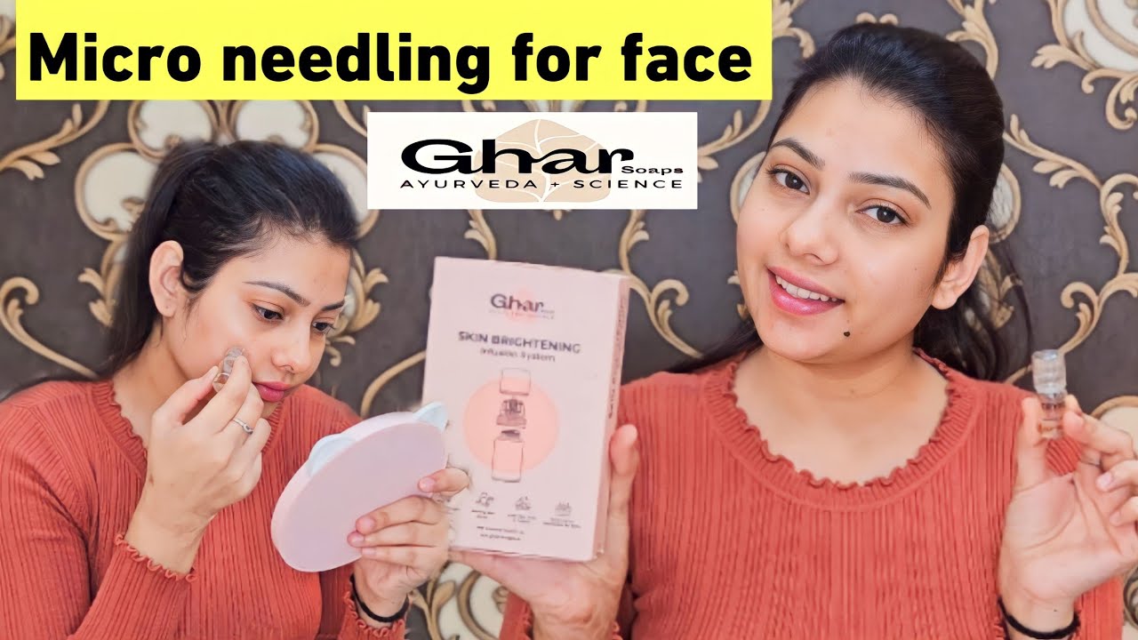 Genuine review for the Gharsoaps microneedlle || Sharing first experience ||Gharsoaps 
