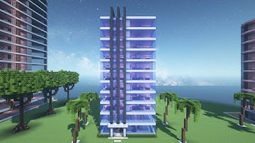 Minecraft tutorial: How to build a Minecraft apartment #7 & full interior (STRAIGHTFORWARD TUTORIAL)