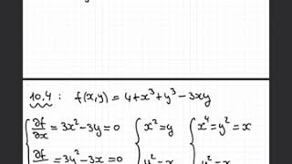 Optimisation à 2 variables (exemples)