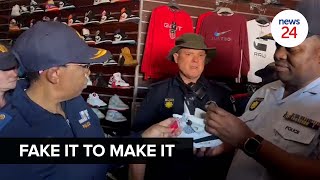 WATCH | Cape Town cops raid shops selling knockoff goods costing the economy millions