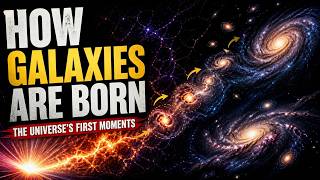 🌌 What Really Happens When Galaxies First Form? | Birth of the Universe Explained ✨
