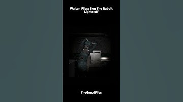 Walten Files: Bon The Rabbit #garrysmod #sandbox #nextbots #gaming #shorts