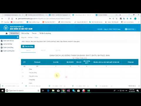 Video cách báo giảm lao động ( trên cổng giao dịch điện tử ) - youtube
