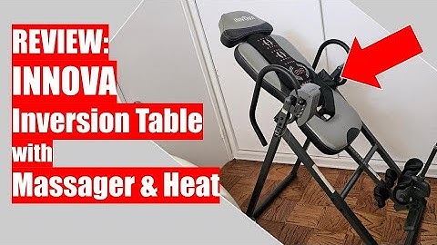 Review: Innova Inversion Table with Heated Massager
