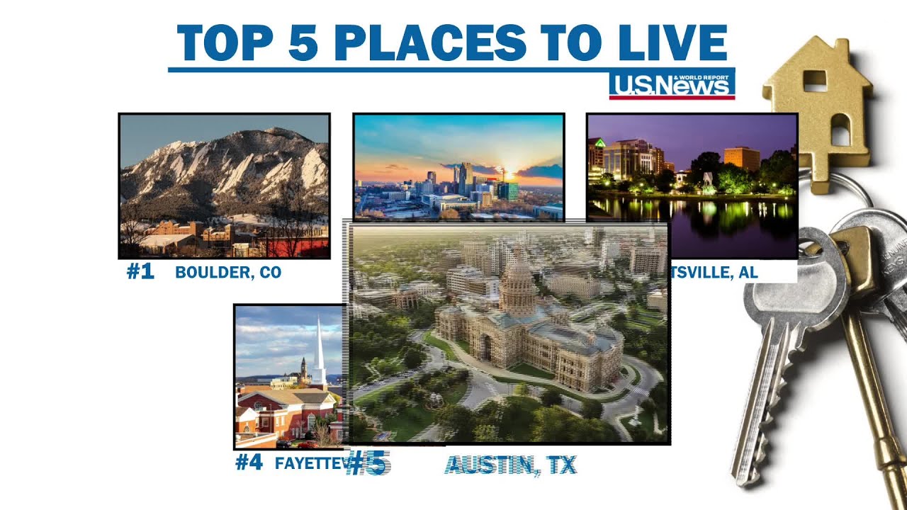 Top places to live in the U.S. - YouTube