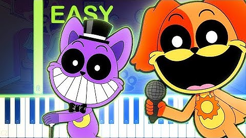 Smile Everyday | SMILING CRITTERS THEME SONG - EASY Piano Tutorial