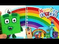 Numberblocks rainbow friends from 21  numberblock counting bus colors and numbers for kids