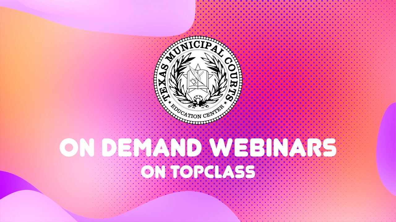 On Demand Webinar Walkthrough