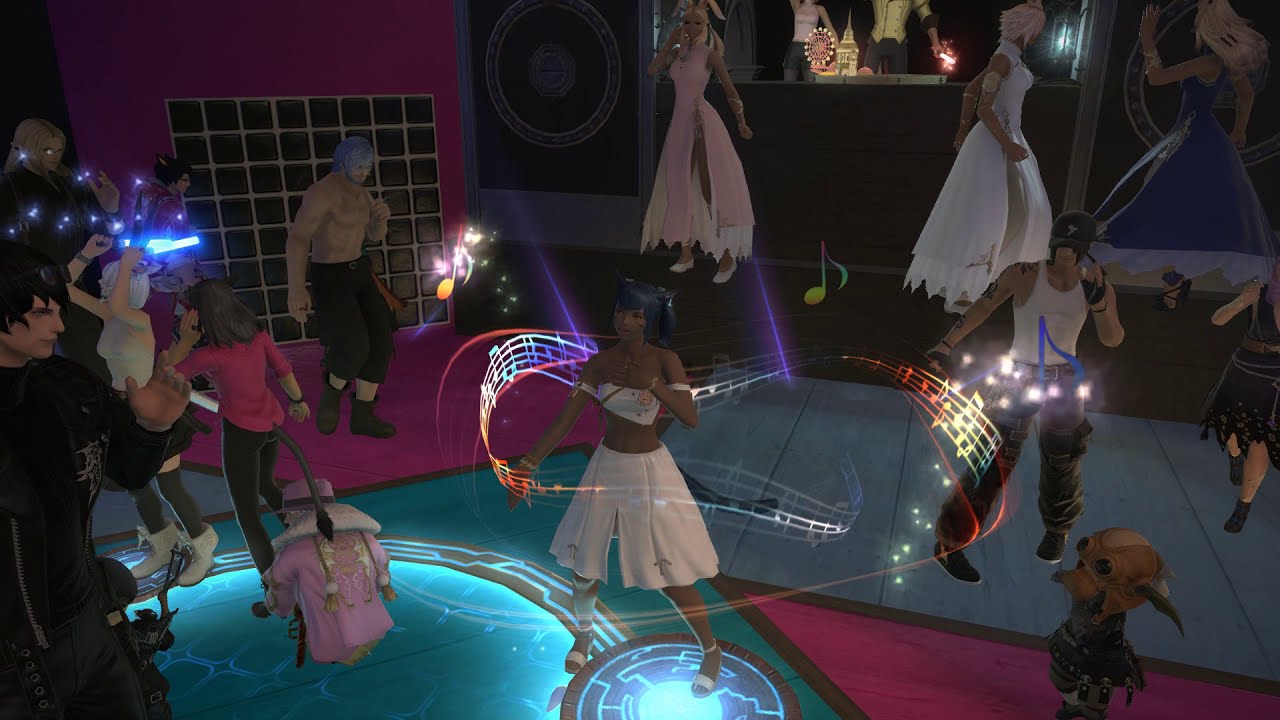 FFXIV: Allure Lounge Friday Party, Whip My Hair