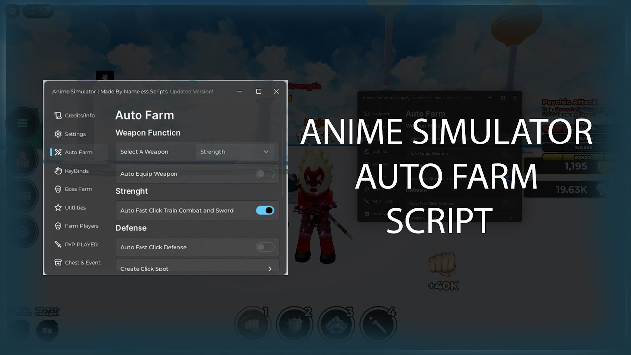 Roblox Anime Simulator NEW OP AUTO FARM GET UGC SCRIPT / PASTEBIN - YouTube