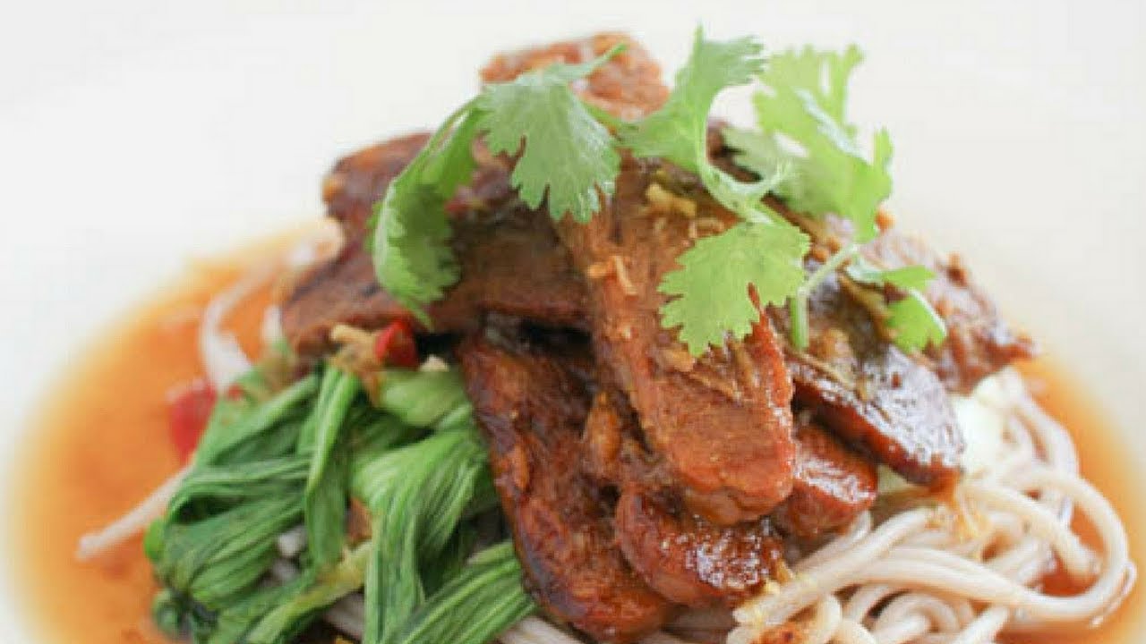 Maple Syrup Marinated Tempeh with Noodles & Asian Greens YouTube