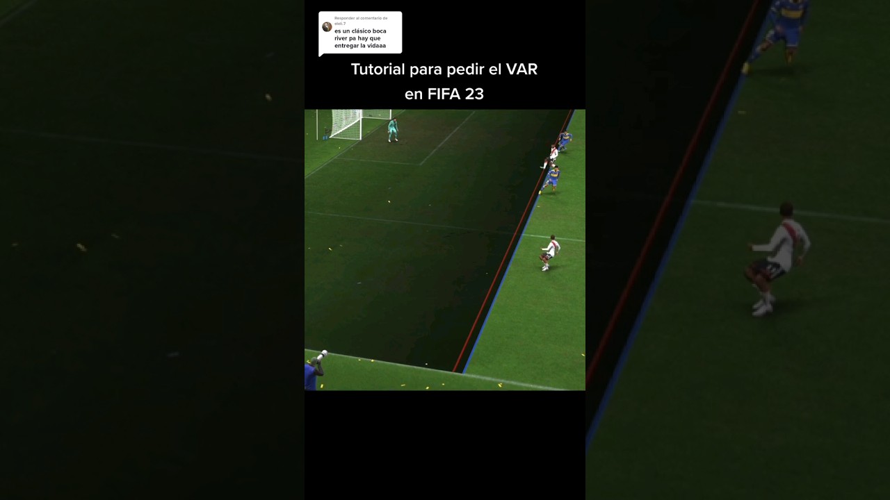 Así se pide el VAR en Fifa FC24