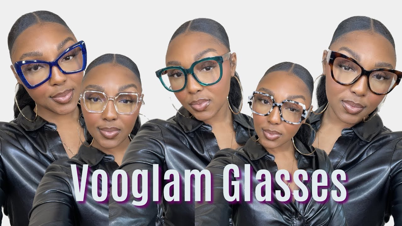 Super Fashion Cute Eyewear | Vooglam Glasses Try-on Haul 2023