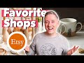 My Favorite Shops on ETSY! | These 7 Beautiful Shops are a MUST SEE!