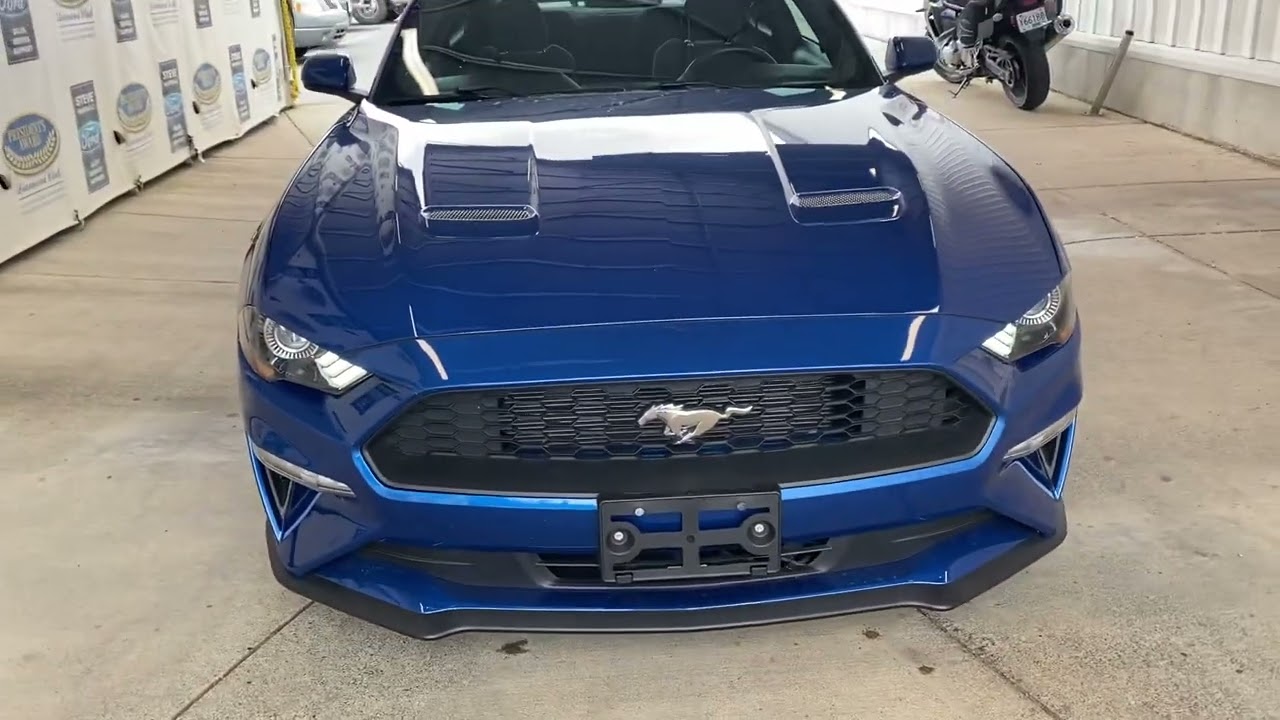 2018 Mustang EcoBoost Manual 6spd with Performance Pack