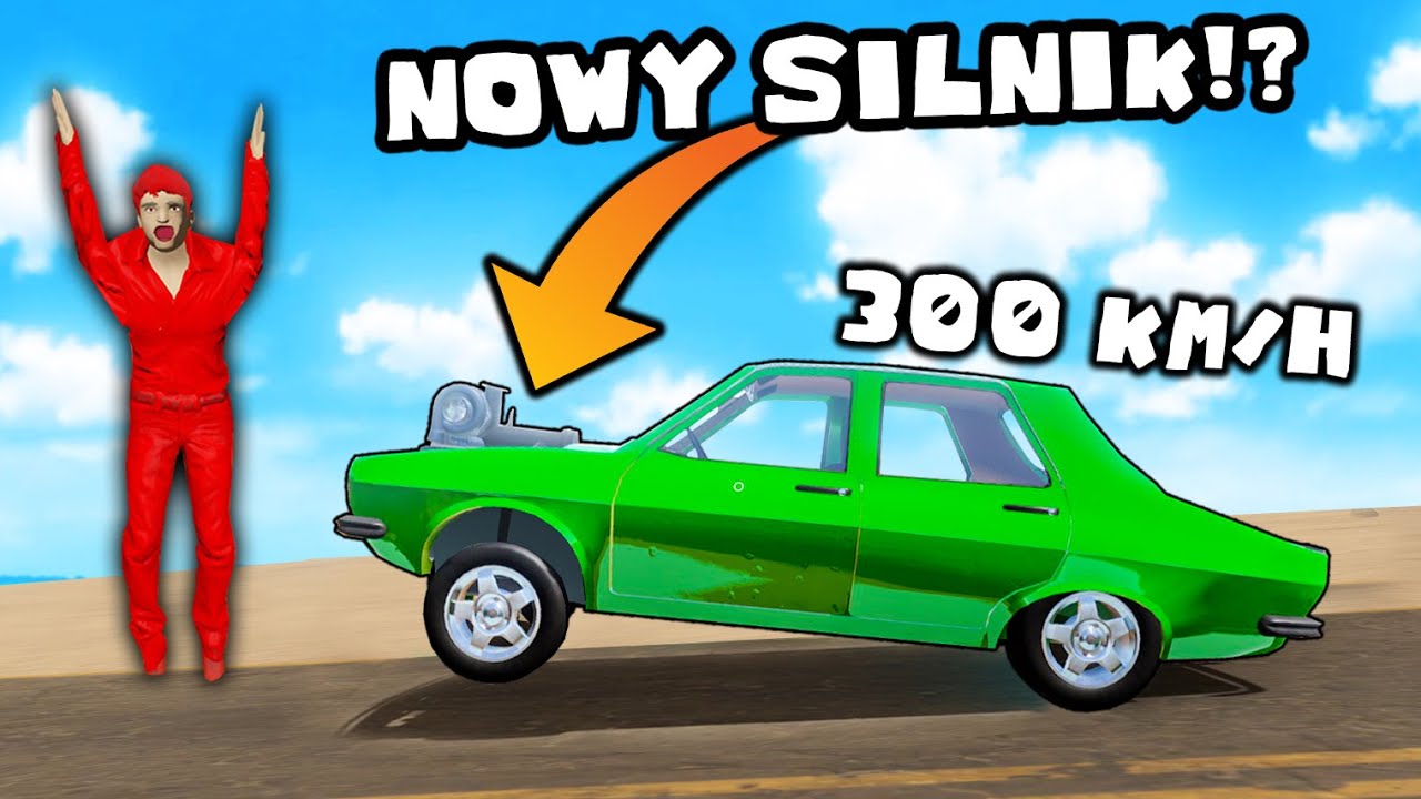 ❄️ STWORZYŁEM SUPERSZYBKI SAMOCHOD | THE LONG DRIVE |