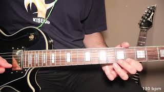Trying 3-String Sweep Picking for 7 Days – Day 5 (Pushing to 140 BPM)