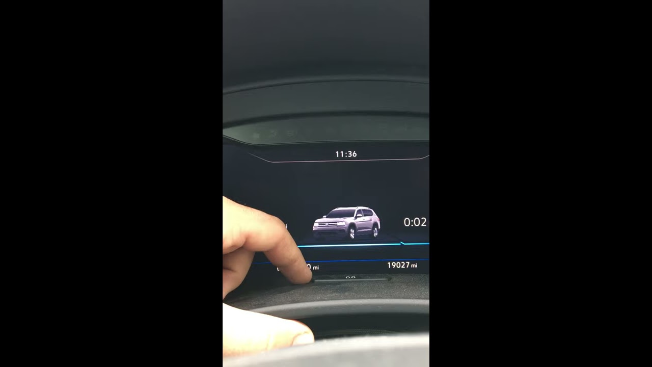 VW Atlas Service Reminder Reset