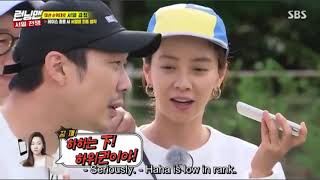 Ji Hyo called Jang Yoon Ju to rank Runningman members loooks