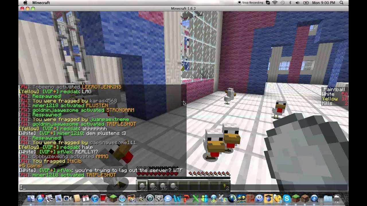 I Killed ItsCib a Youtuber in paintball MC